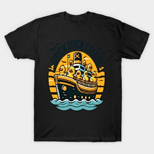 Duck Duck Cruise Family Cruise Vacation T-Shirt